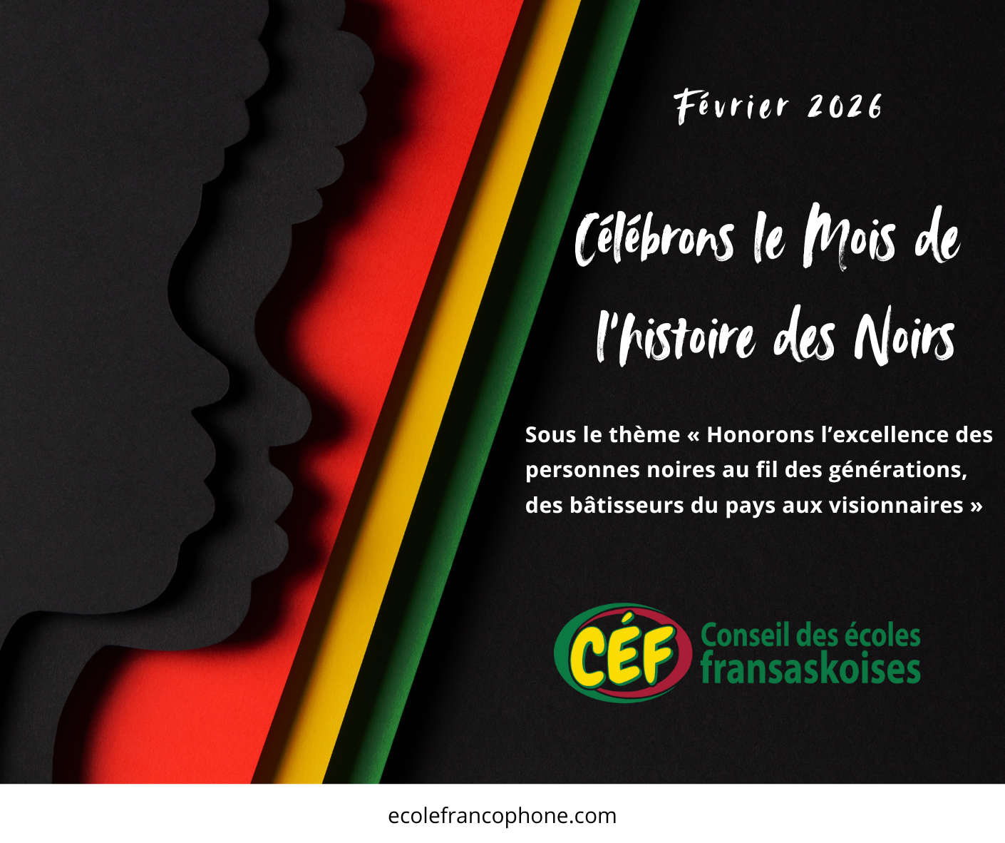 Le Mois de l’histoire des Noirs - Conseil des écoles fransaskoises