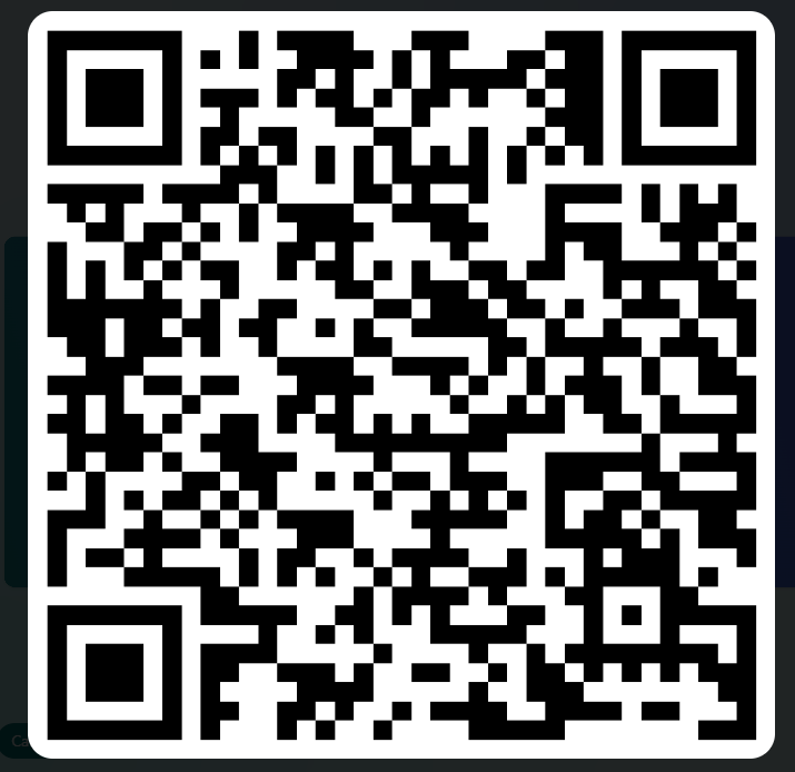 qr code formulaire rens admission